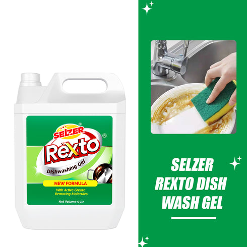 Rexto Dish Wash Gel - 5Ltr